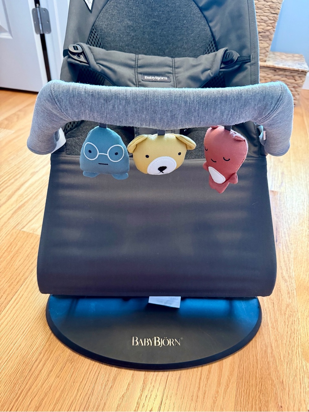BabyBjörn Bouncer Balance Soft, Tri-Fabric & Toy for Bouncer Soft!
